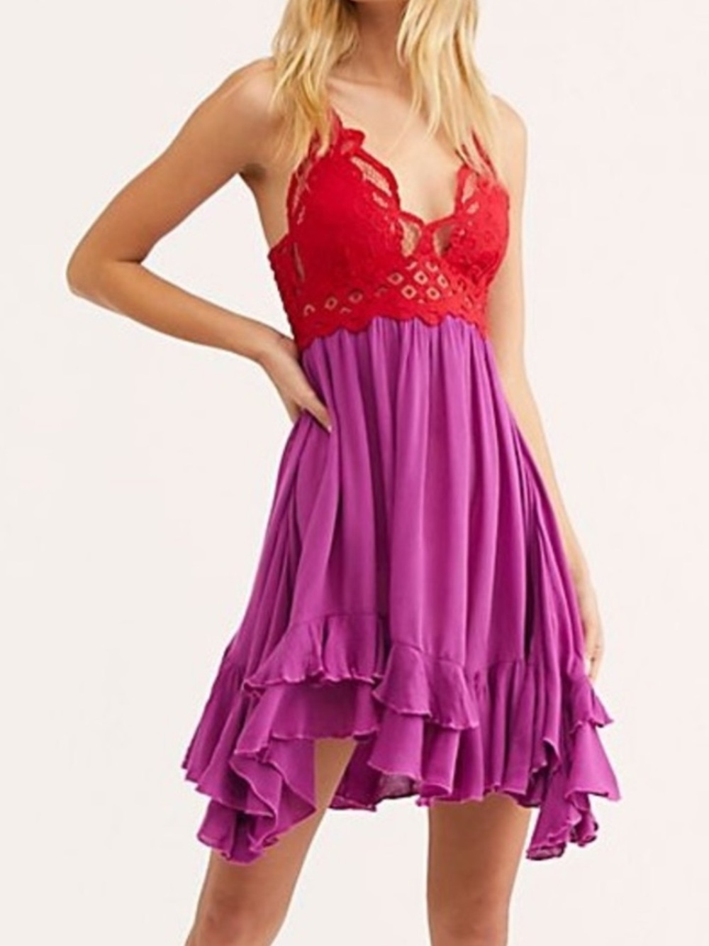 Free People Adella Bralette Dress